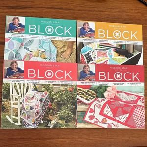 4 Missouri Star Quilt 2015 BLOCK Books